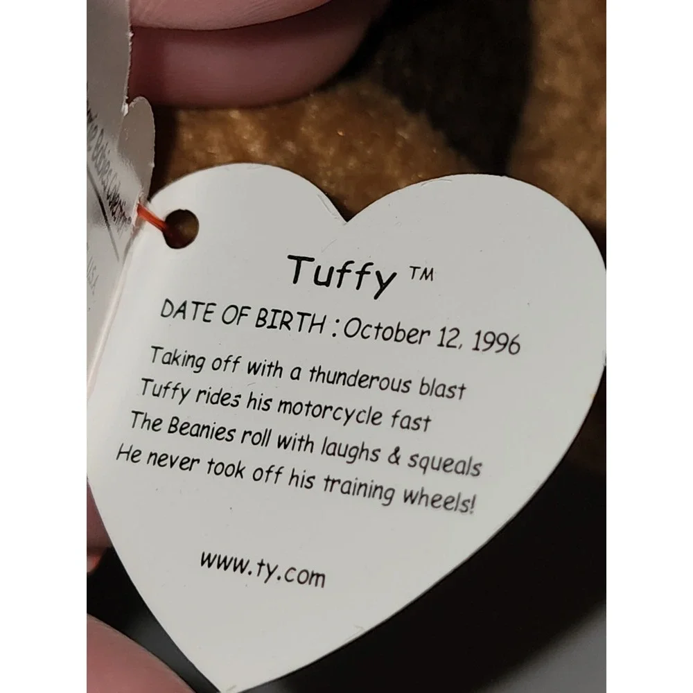 Ty Beanie Babies‎ Tuffy The Terrier Dog October 12 1996